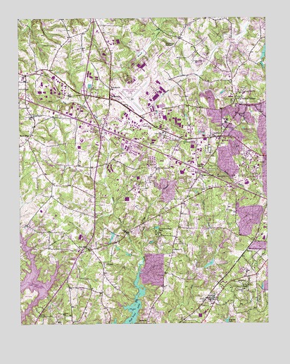 Guilford, NC USGS Topographic Map