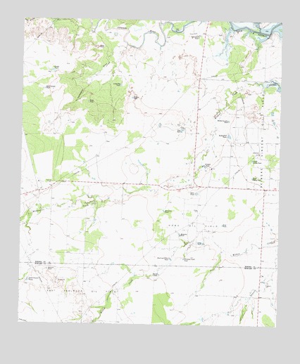 Gunsight Draw SE, TX USGS Topographic Map