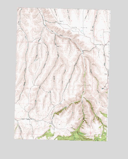 Gurdane, OR USGS Topographic Map