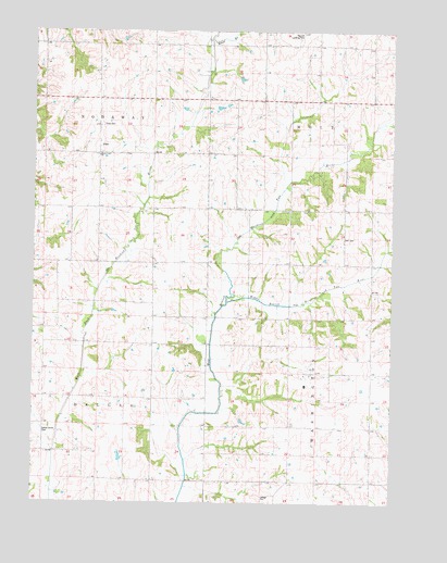 Guss, IA USGS Topographic Map