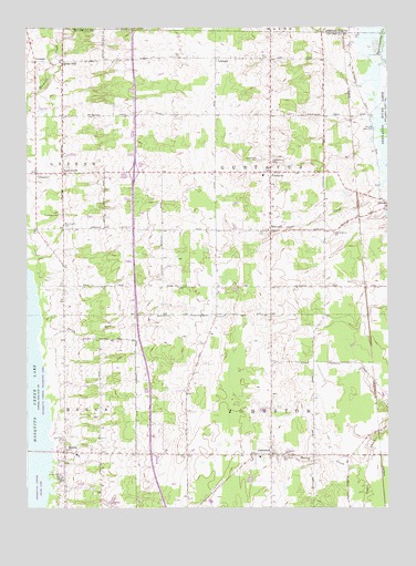 Gustavus, OH USGS Topographic Map
