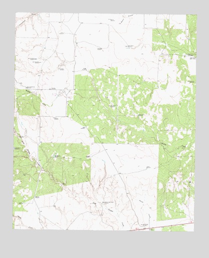Guthrie NW, TX USGS Topographic Map