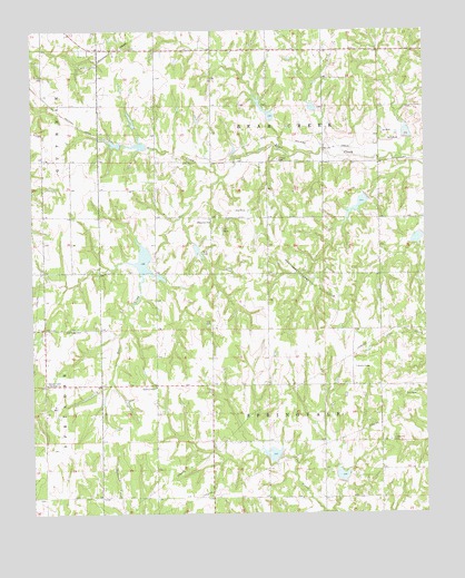 Guthrie SE, OK USGS Topographic Map