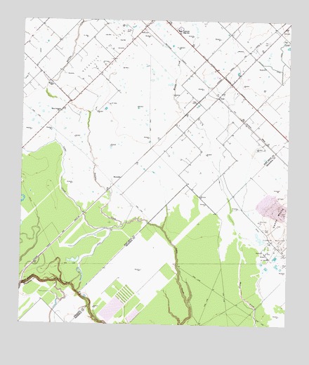 Guy, TX USGS Topographic Map