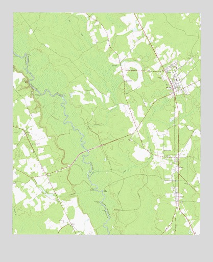 Guyton, GA USGS Topographic Map