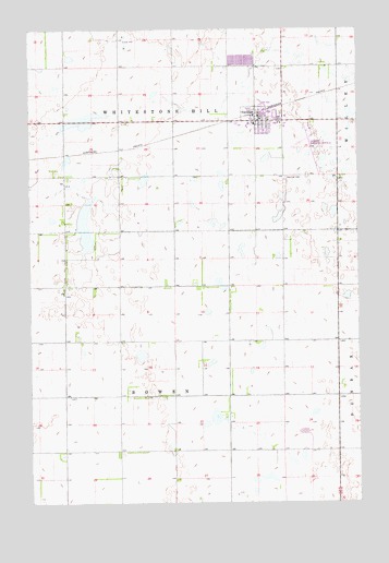 Gwinner, ND USGS Topographic Map