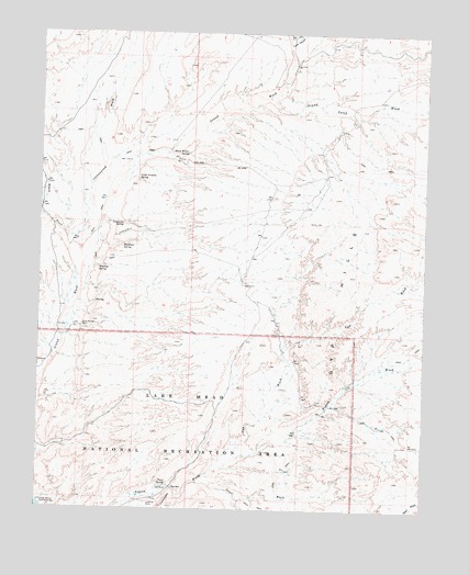Gyp Hills, AZ USGS Topographic Map