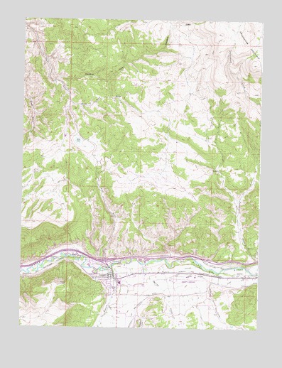 Gypsum, CO USGS Topographic Map