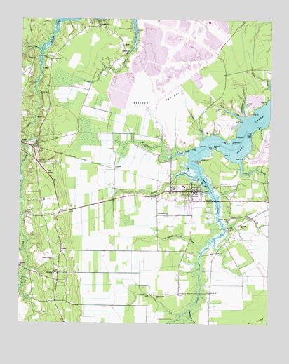 Aurora, NC USGS Topographic Map