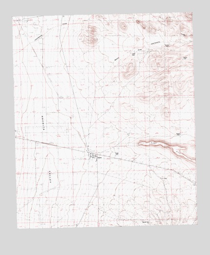 Hachita, NM USGS Topographic Map