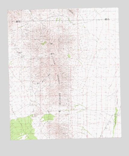Hachita Peak, NM USGS Topographic Map
