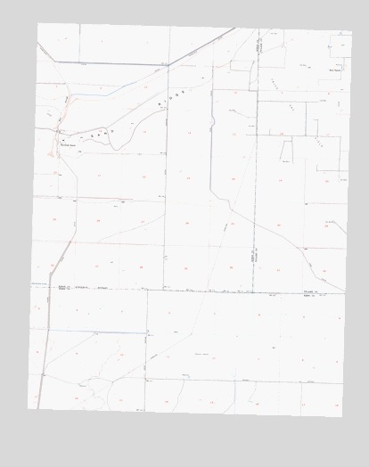 Hacienda Ranch, CA USGS Topographic Map