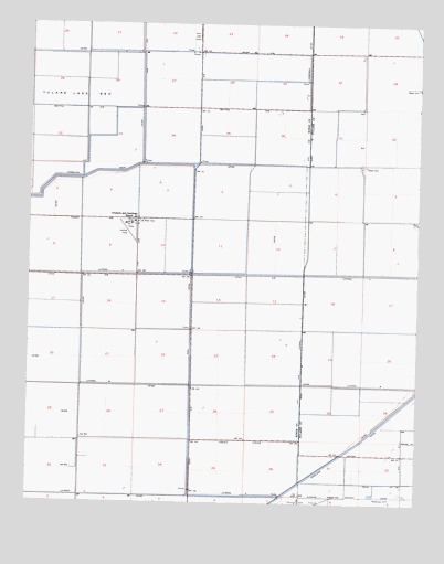 Hacienda Ranch NE, CA USGS Topographic Map