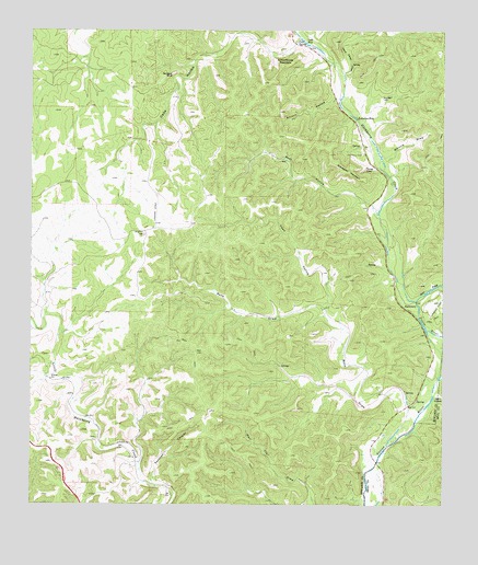 Hackberry, TX USGS Topographic Map