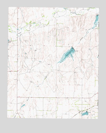 Hackberry Creek, TX USGS Topographic Map