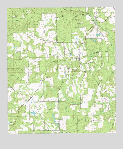 Hacoda, AL USGS Topographic Map