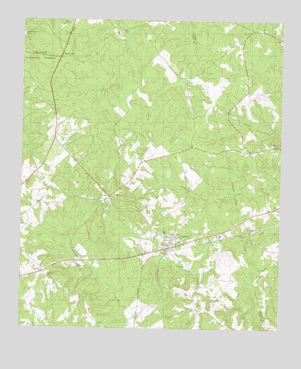 Haddock, GA USGS Topographic Map