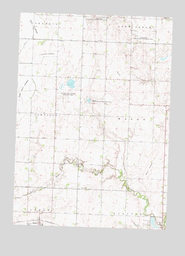 Hadley, MN USGS Topographic Map