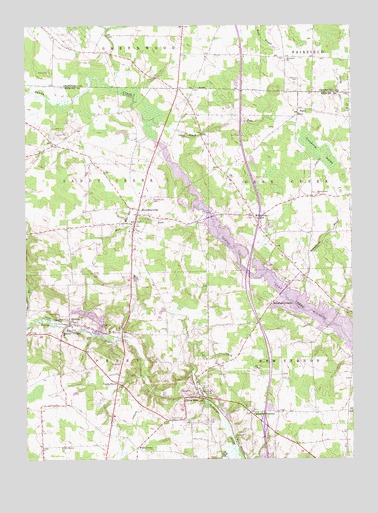Hadley, PA USGS Topographic Map