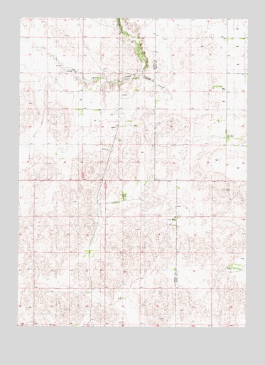 Hagan Lake NW, NE USGS Topographic Map