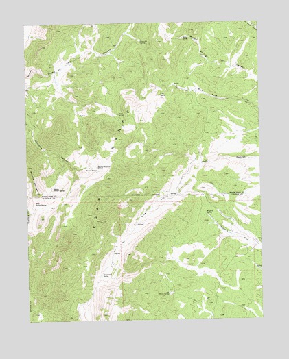 Haggerty Spring, NV USGS Topographic Map
