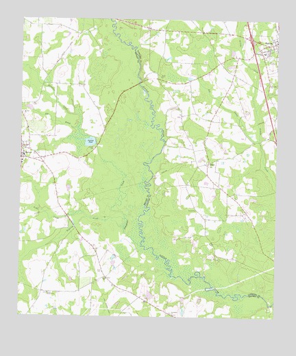 Hahira West, GA USGS Topographic Map