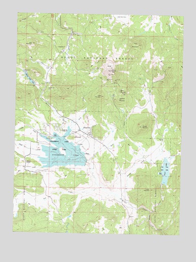 Hahns Peak, CO USGS Topographic Map