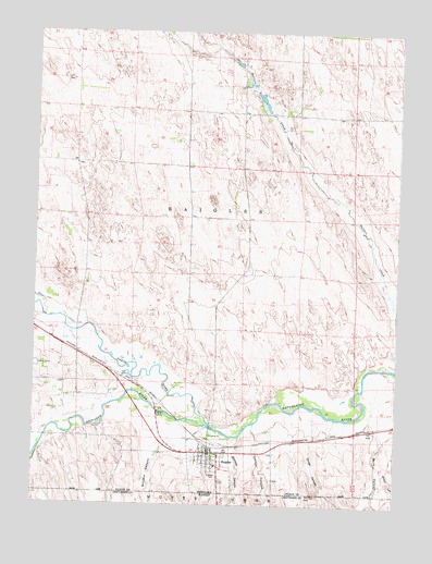 Haigler, NE USGS Topographic Map