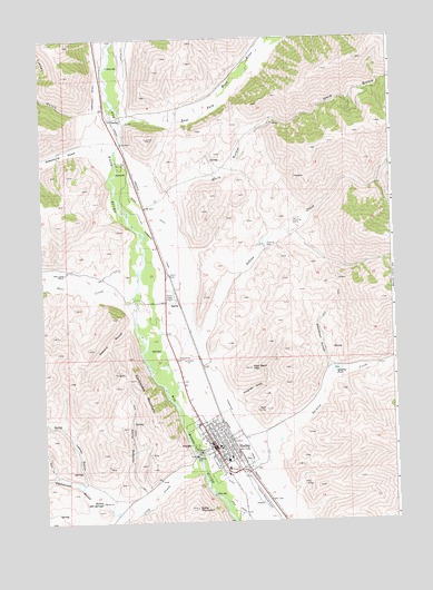 Hailey, ID USGS Topographic Map
