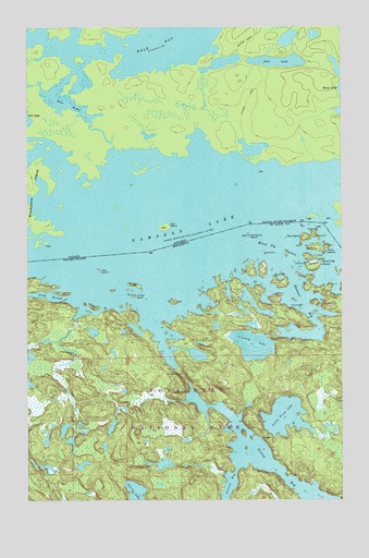 O'Leary Lake, MN USGS Topographic Map