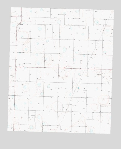 Hale Center SW, TX USGS Topographic Map
