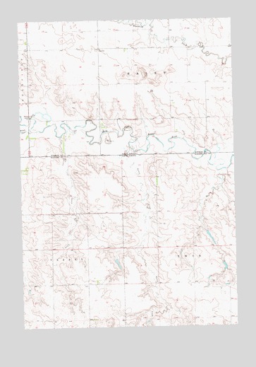Haley, ND USGS Topographic Map