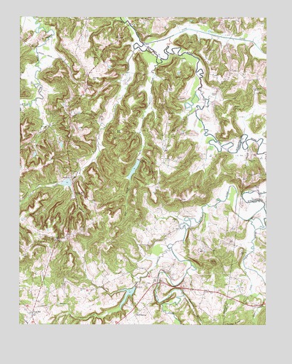 Haleys Mill, KY USGS Topographic Map