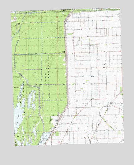 Half Moon, AR USGS Topographic Map