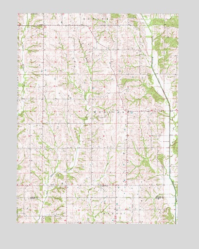 Half Rock, MO USGS Topographic Map
