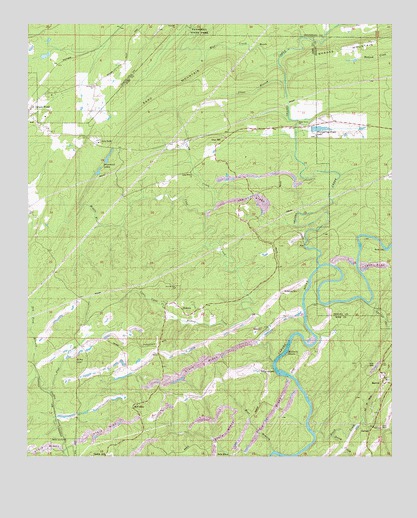 Halfmile Shoals, AL USGS Topographic Map