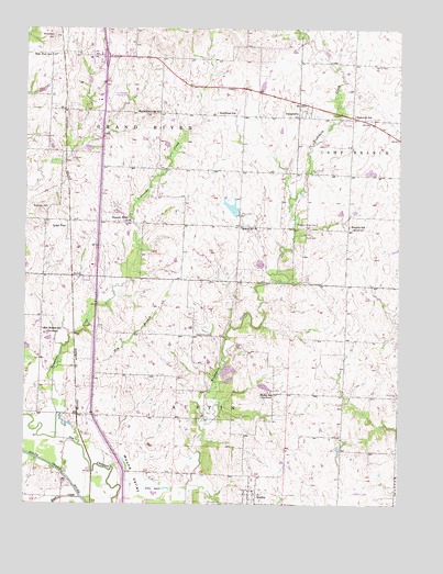 Austin, MO USGS Topographic Map