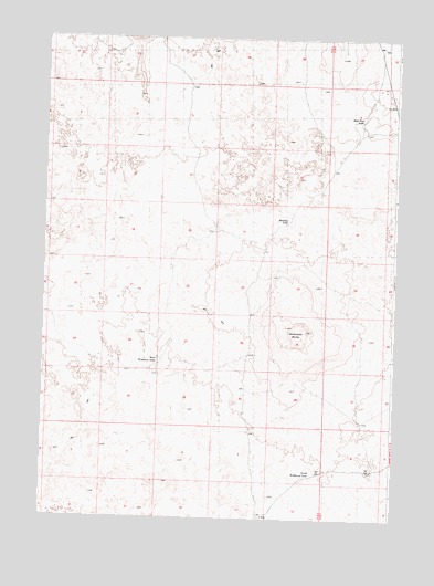 Halfway Lake, ID USGS Topographic Map