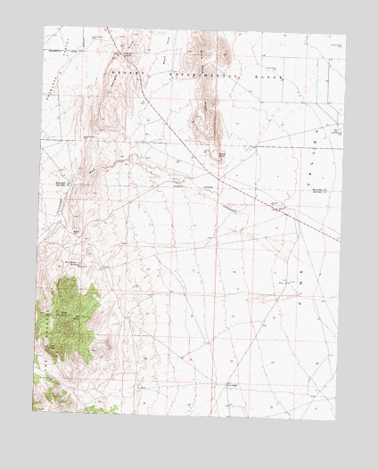 Halfway Summit, UT USGS Topographic Map