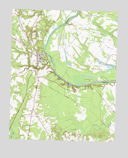Halifax, NC USGS Topographic Map