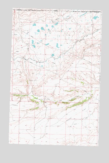 Hall Coulee, MT USGS Topographic Map