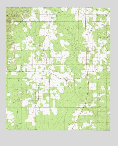 Hall Summit, LA USGS Topographic Map