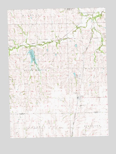 Hallam, NE USGS Topographic Map