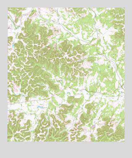 A Bar A Ranch, TX USGS Topographic Map