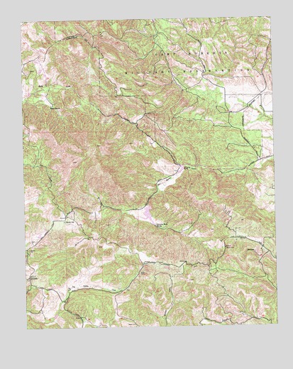 Adelaida, CA USGS Topographic Map