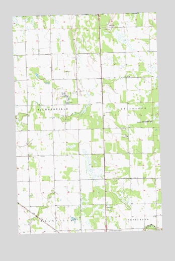Hallock NE, MN USGS Topographic Map