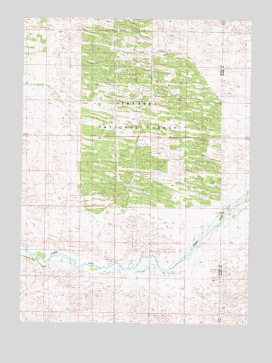 Halsey SE, NE USGS Topographic Map