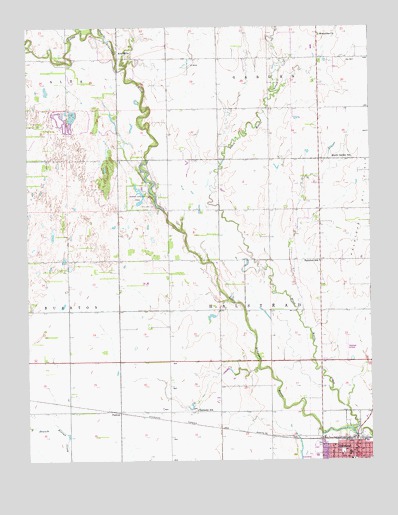 Halstead, KS USGS Topographic Map