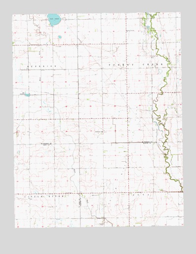 Halstead NW, KS USGS Topographic Map
