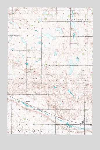 Hamberg, ND USGS Topographic Map